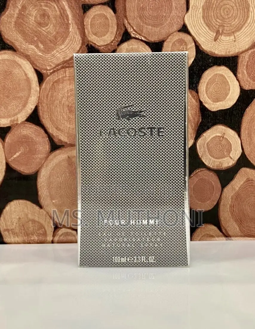 Lacoste Pour Homme 100ml Eau De Toilette Fragrance for Men.(Woody )