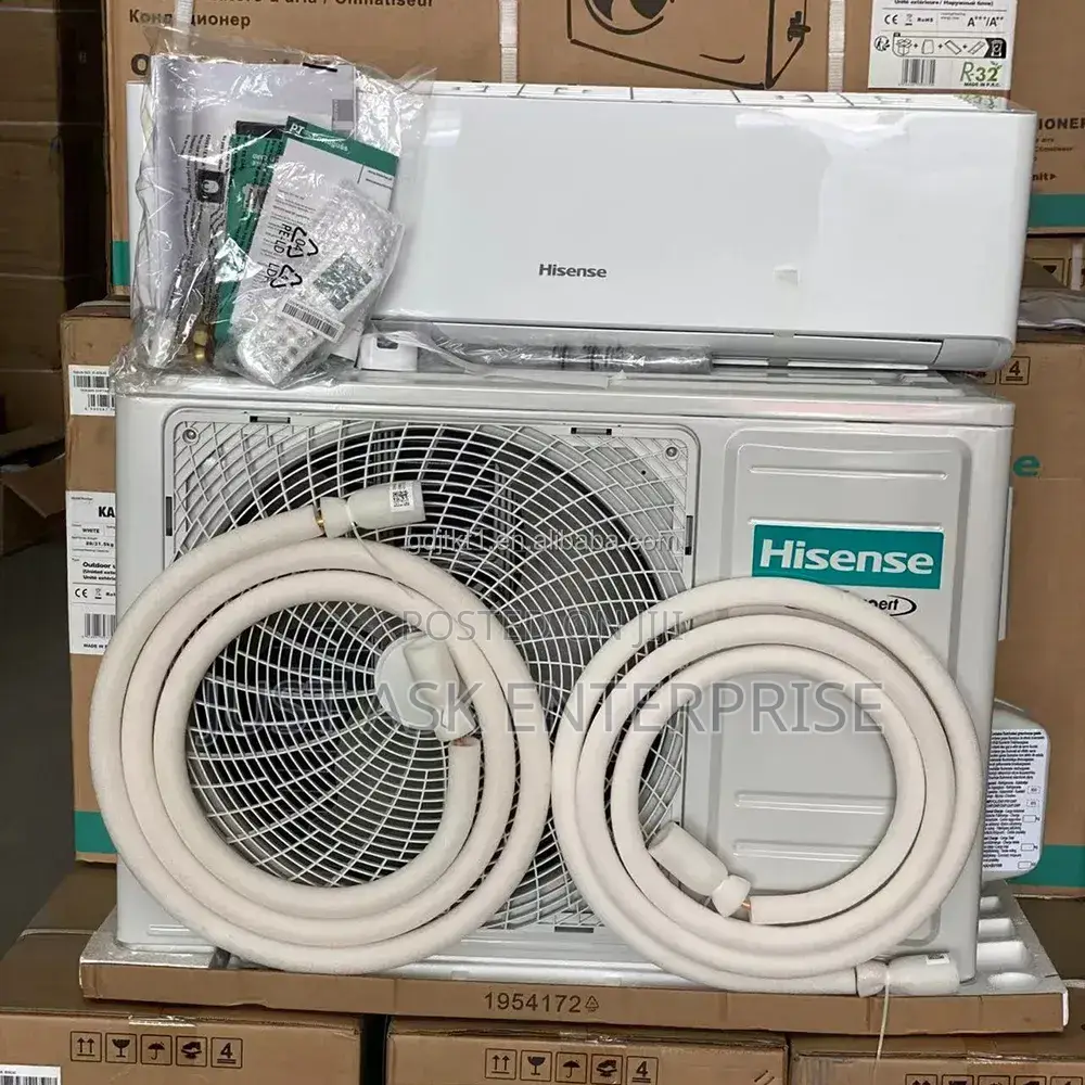 12000 Btu Hisense Split Air Conditioner (Ac) With 3m Pipe