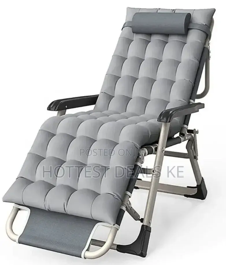 2 in 1 Foldable Chair/Bed With Cushion