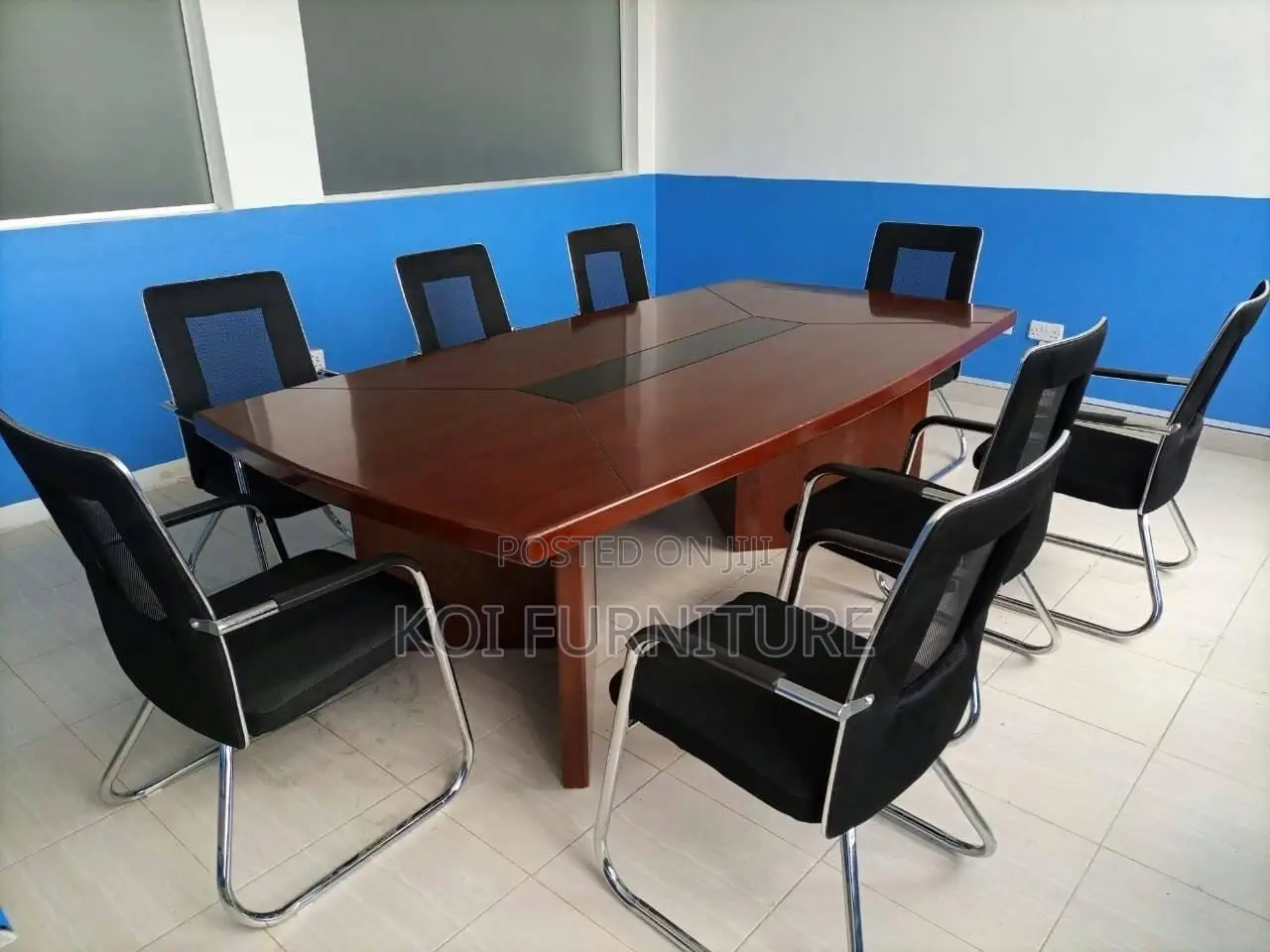 Office Table : D52v 2.4m Executive Boardroom Office Table