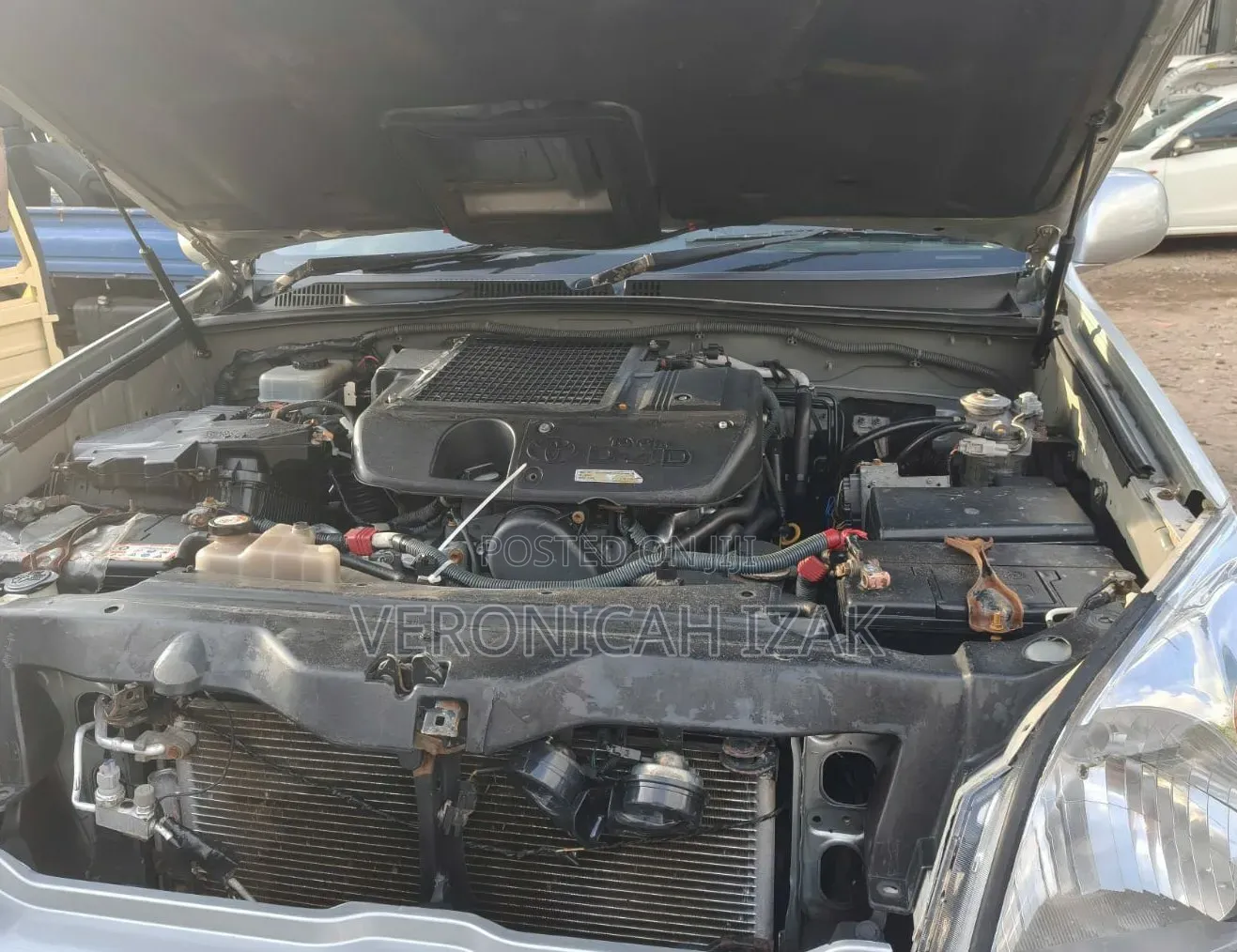 Toyota Land Cruiser Prado 2005 Silver