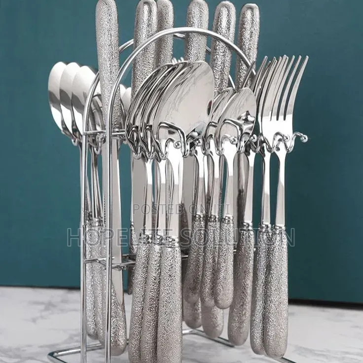 24pcs Nordic Design Cutlery Set