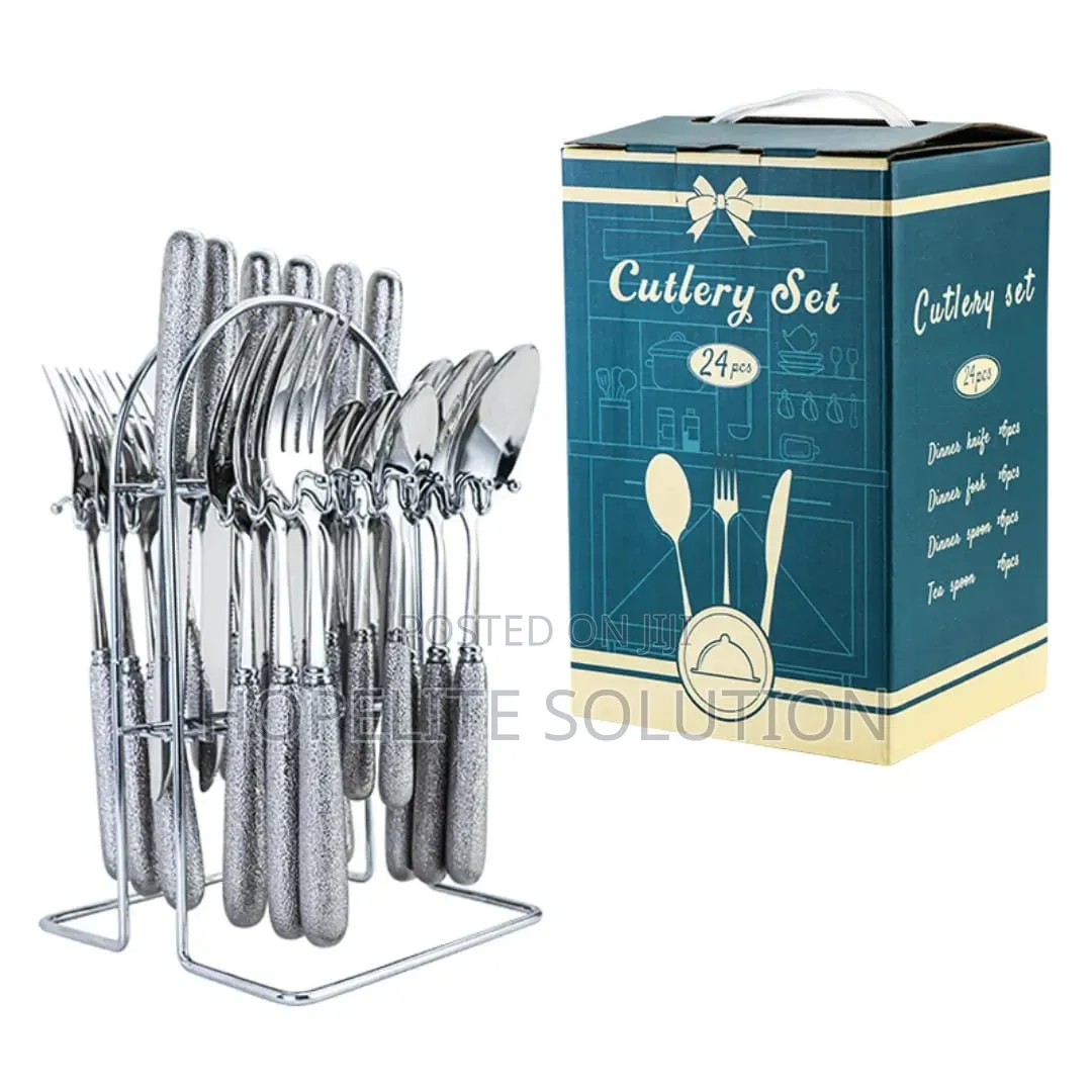 24pcs Nordic Design Cutlery Set