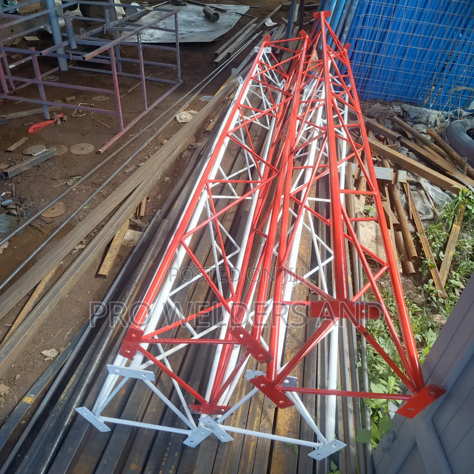 Telecom Mast for Internet, Radio CCTV Systems