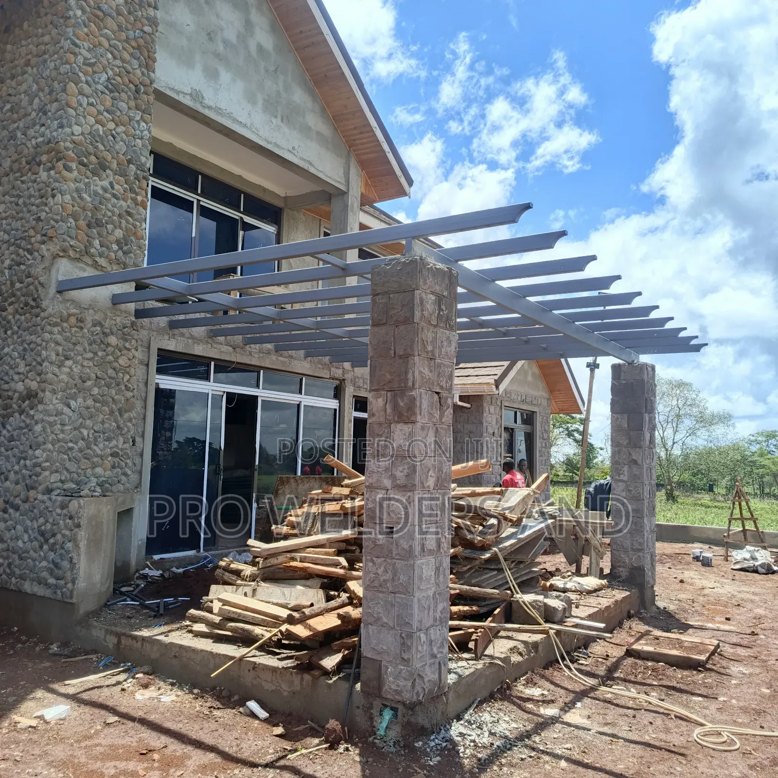 Premium Outdoor Steel Pergola Installation Services in Kenya