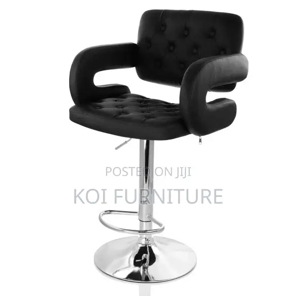 Barstools; PTTQ Adjustble Barstool With Footrest
