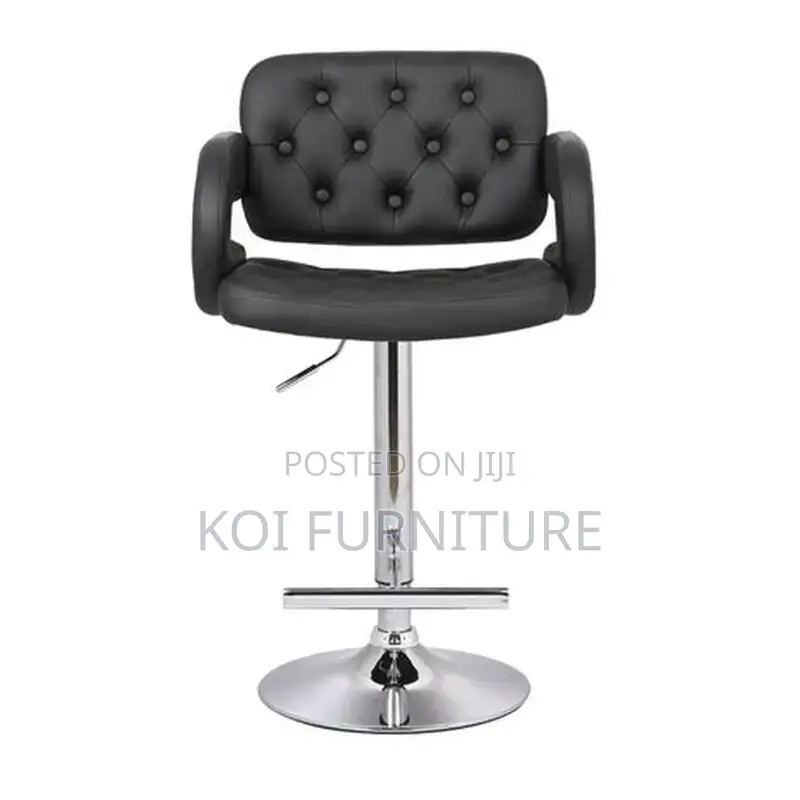 Barstools; PTTQ Adjustble Barstool With Footrest