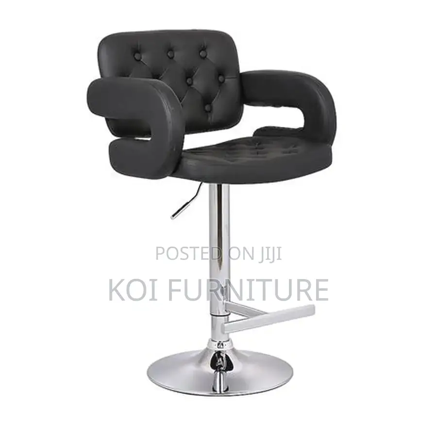 Barstools; PTTQ Adjustble Barstool With Footrest