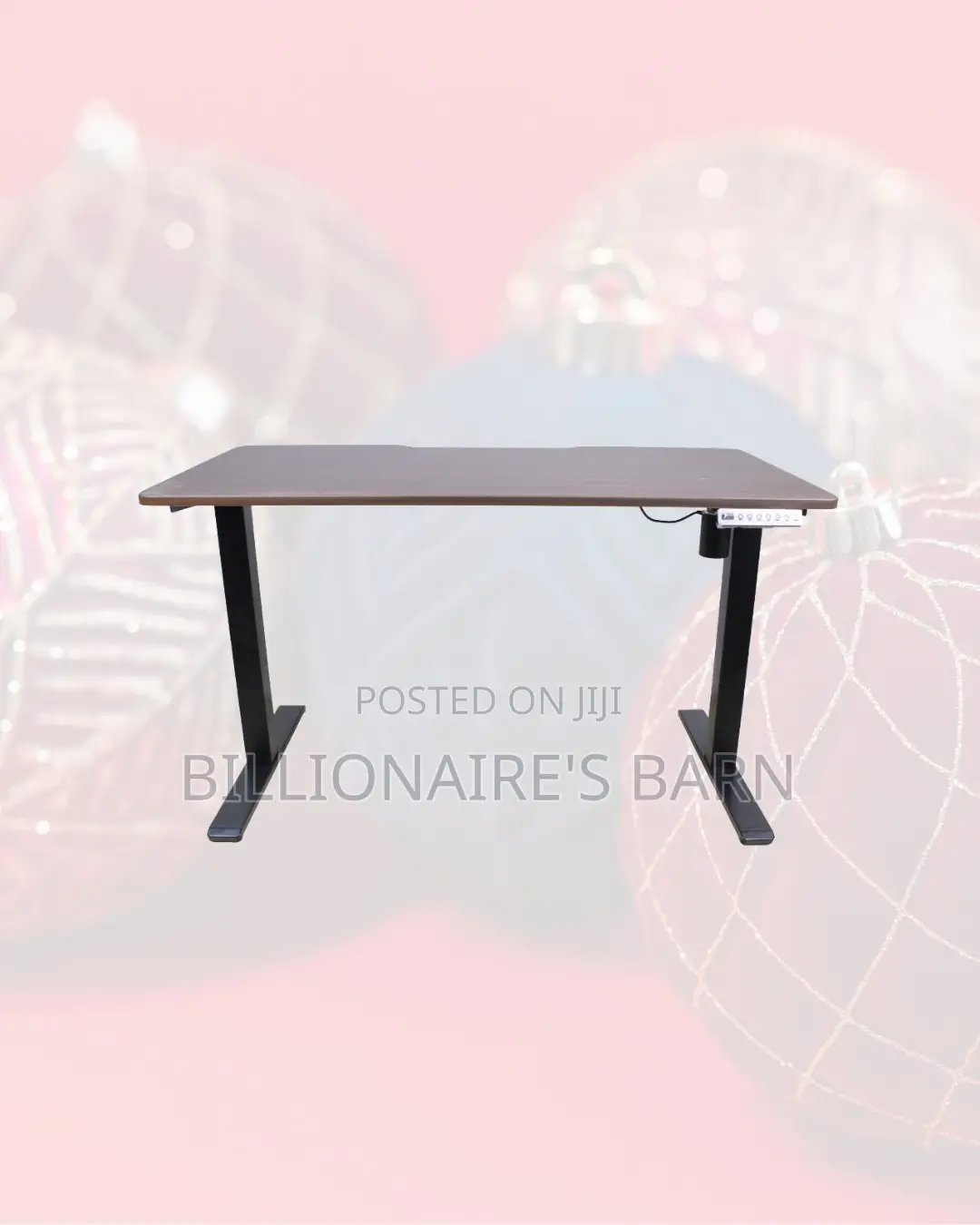 Single Motor Electric Standing Desk Ergonomic One Piece Sit