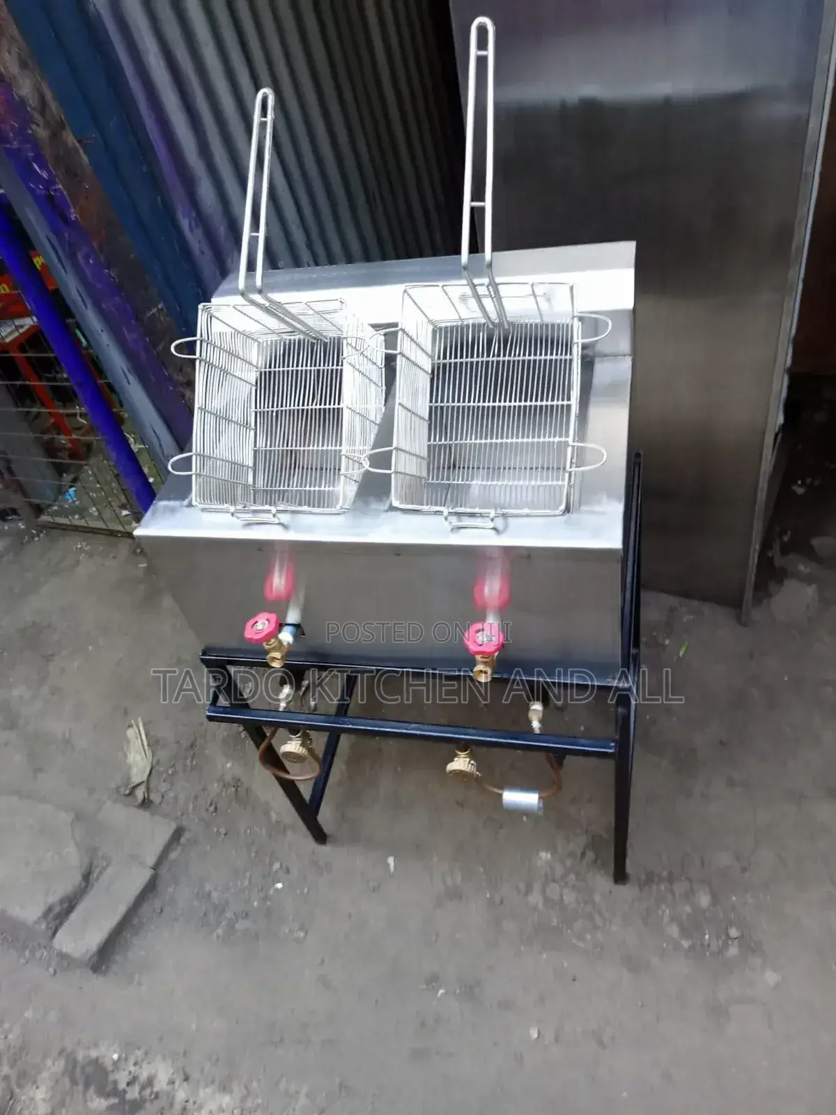 Double Frier for Gas
