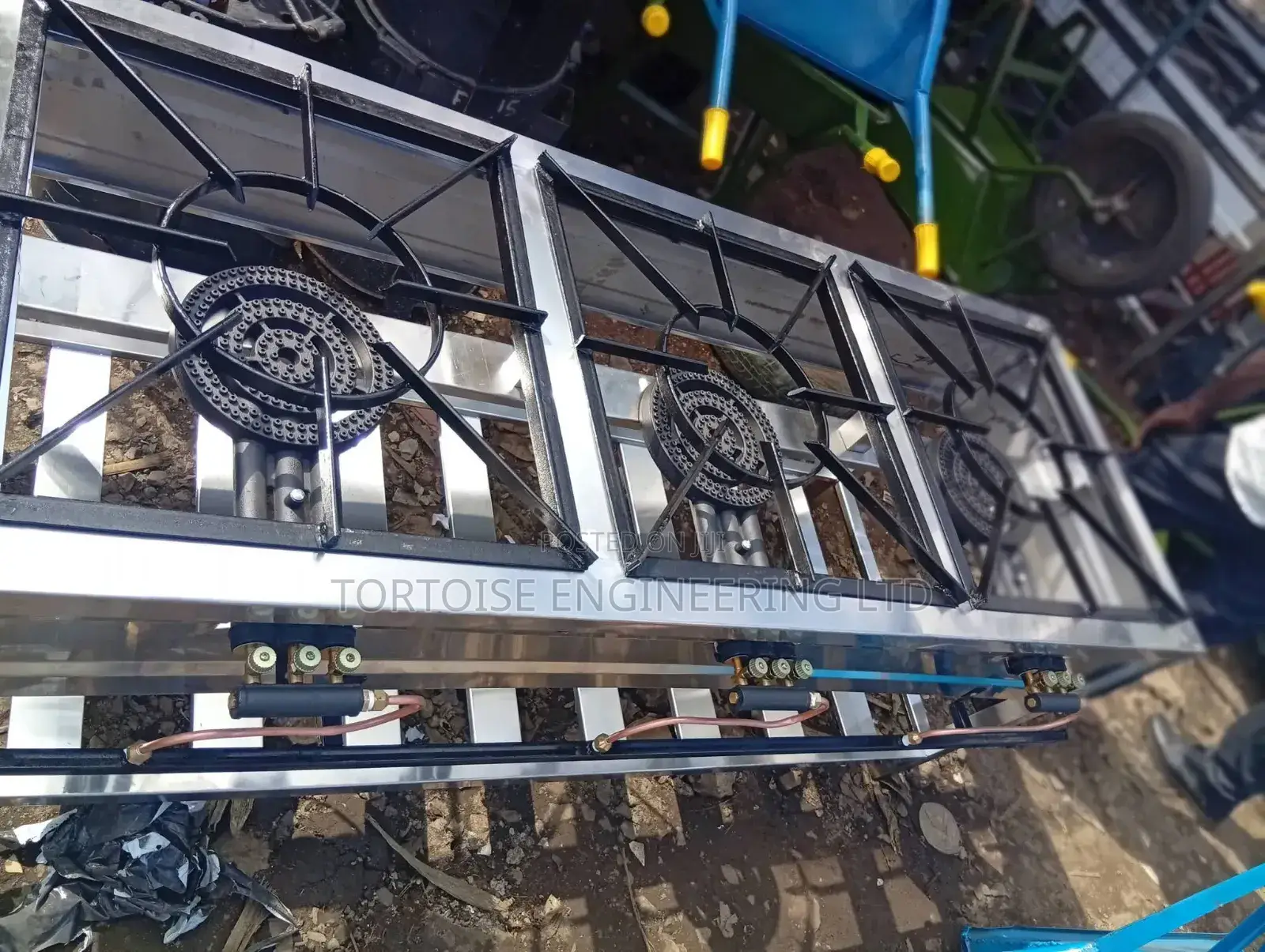Commercial Heavy Duty Cooker Three Burner/Stove