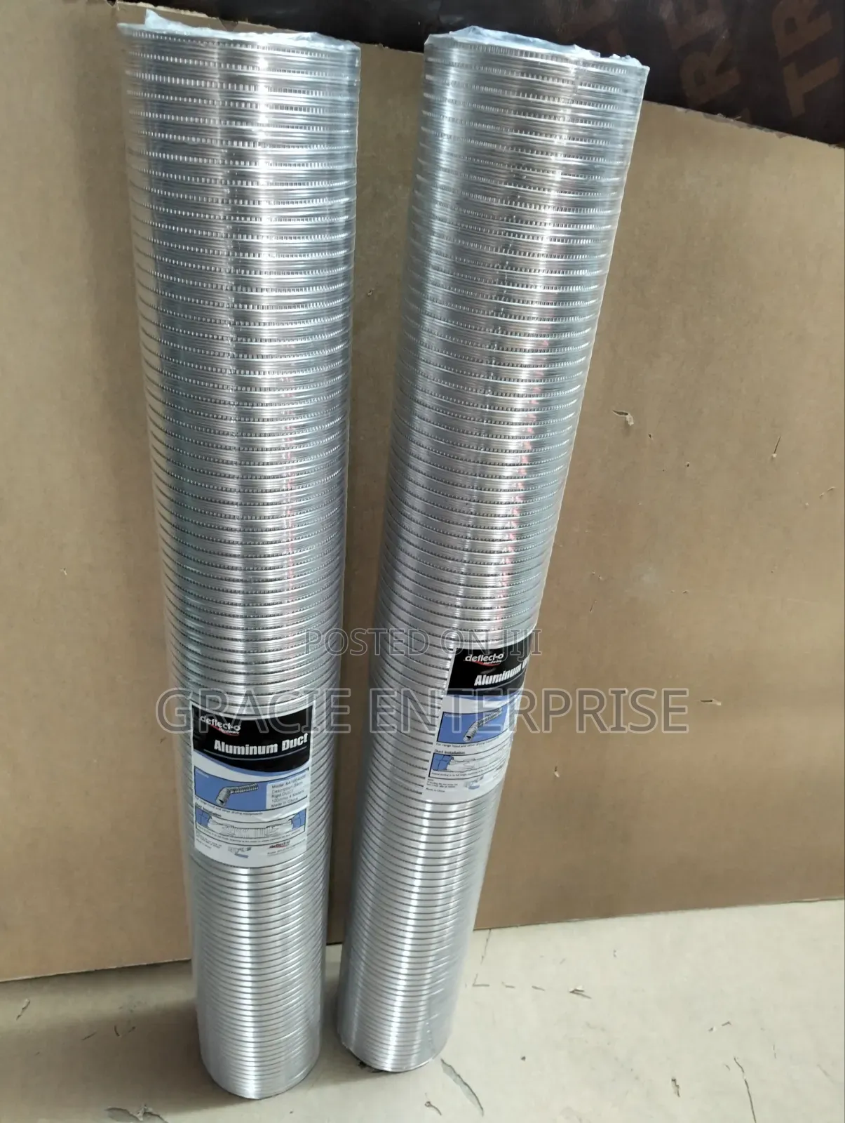 Flexible Aluminum Duct 4m
