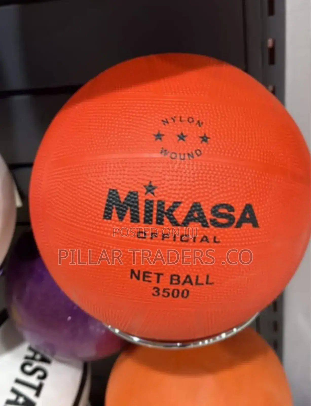Mikasa Official Netball 3500 – Orange