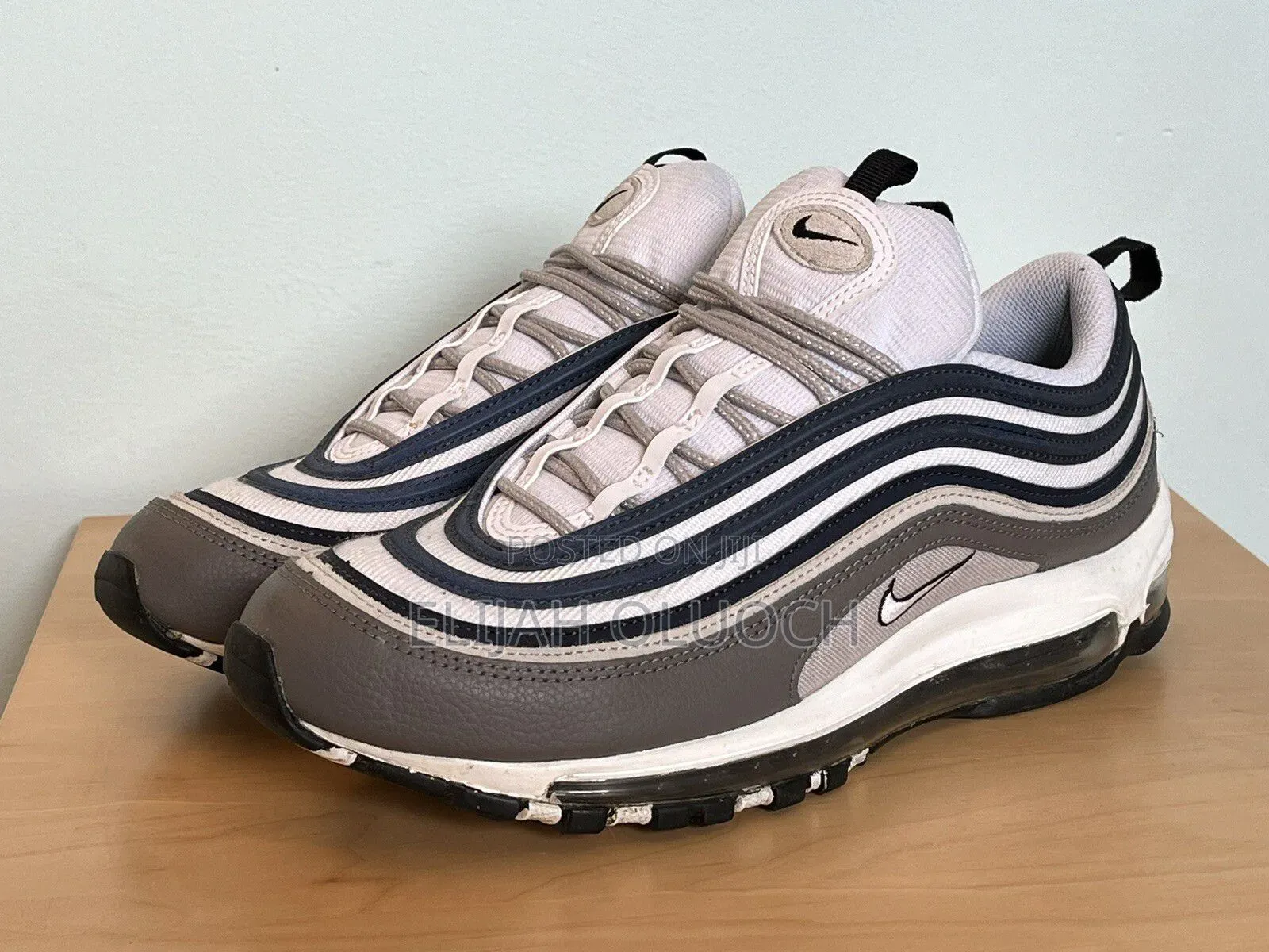 Nike Airmax 97 Se “Georgetown 
Quality Leather 
Size 38-45