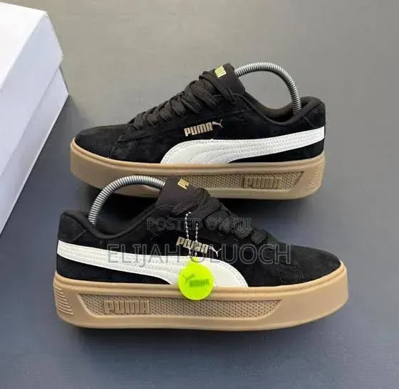 Puma Smash Platform “Black Suede V3 “
Quality Leather 