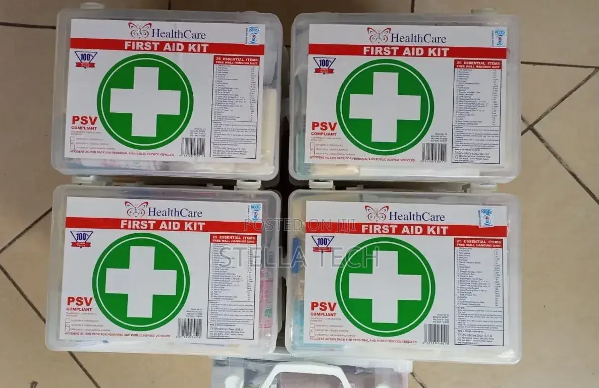 White First Aid Box