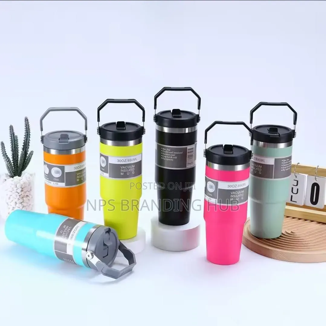 890ml Thermal Coffee Cup /Water Bottle With Handle Cn