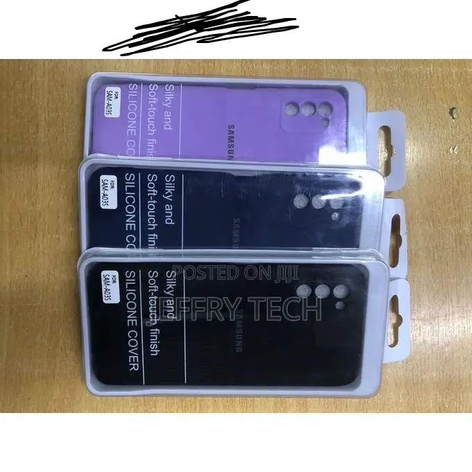 For Samsung Galaxy A03s Silicon Case Back Cover |