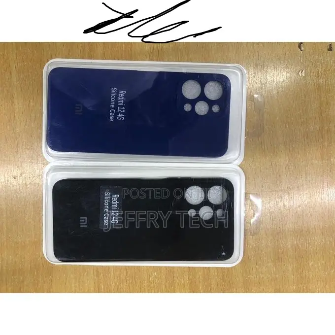 Redmi 12c/Poco C55 Redmi 10c Original Silicone Tpu Back Cover