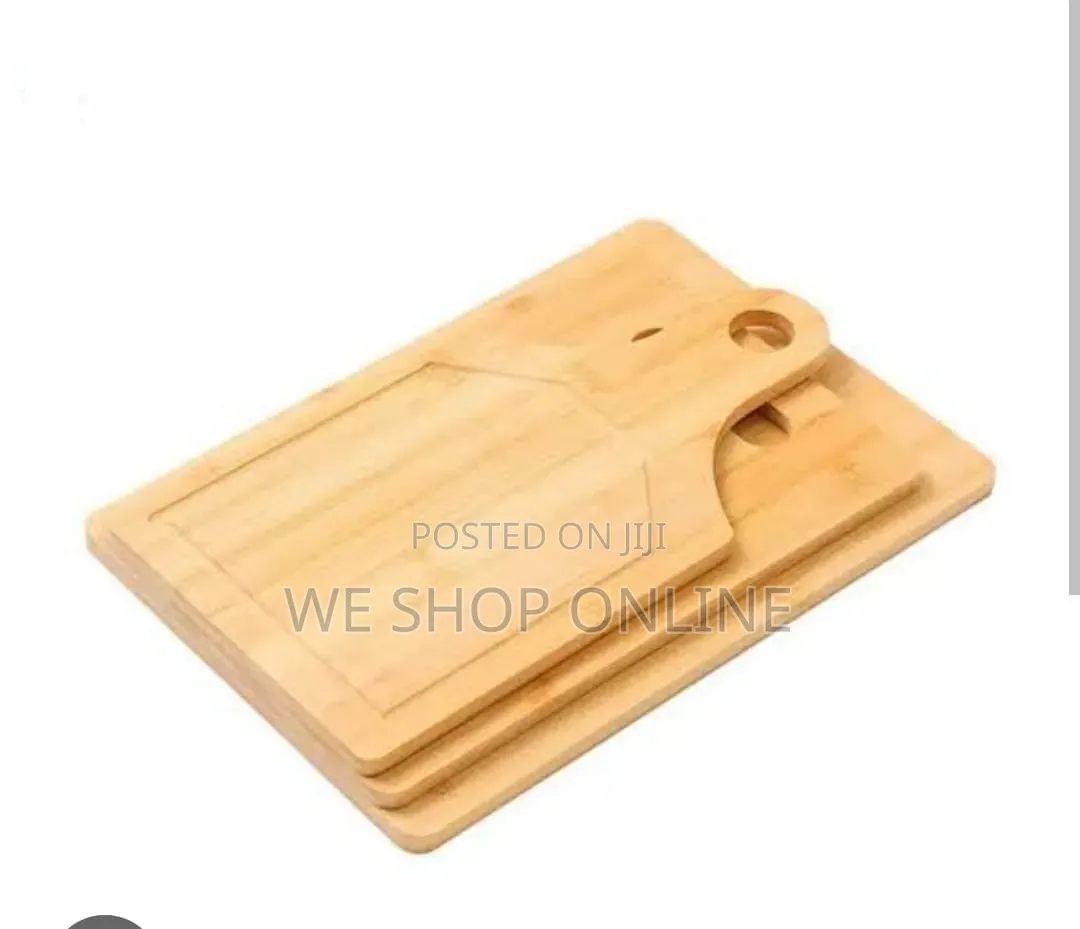 3 in 1 Bamboo Chopping Board