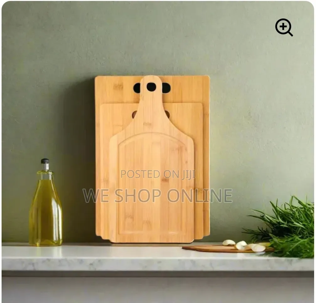 3 in 1 Bamboo Chopping Board