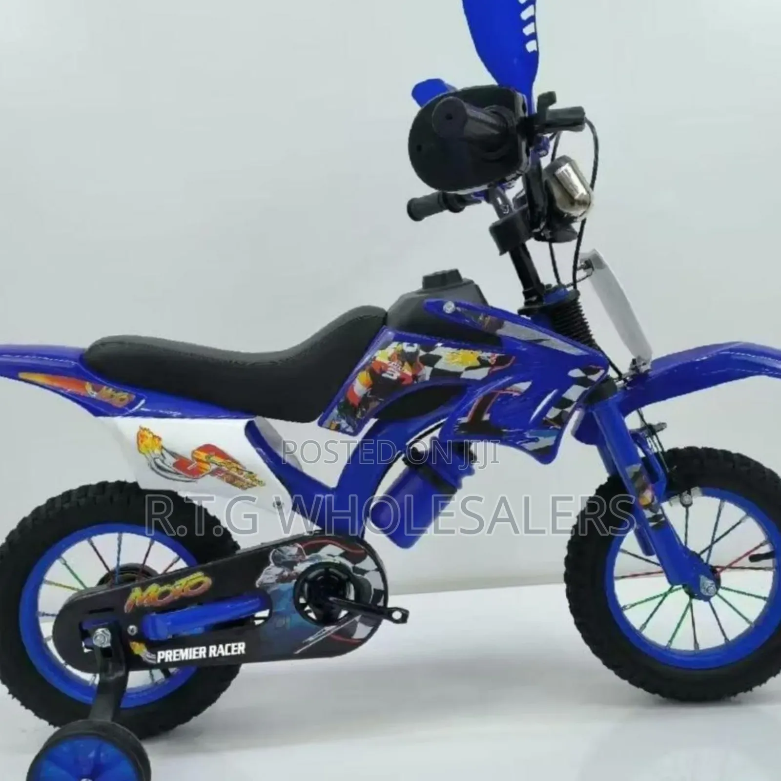 Premier Kids Bike 12 Inch Training Wheels Racer