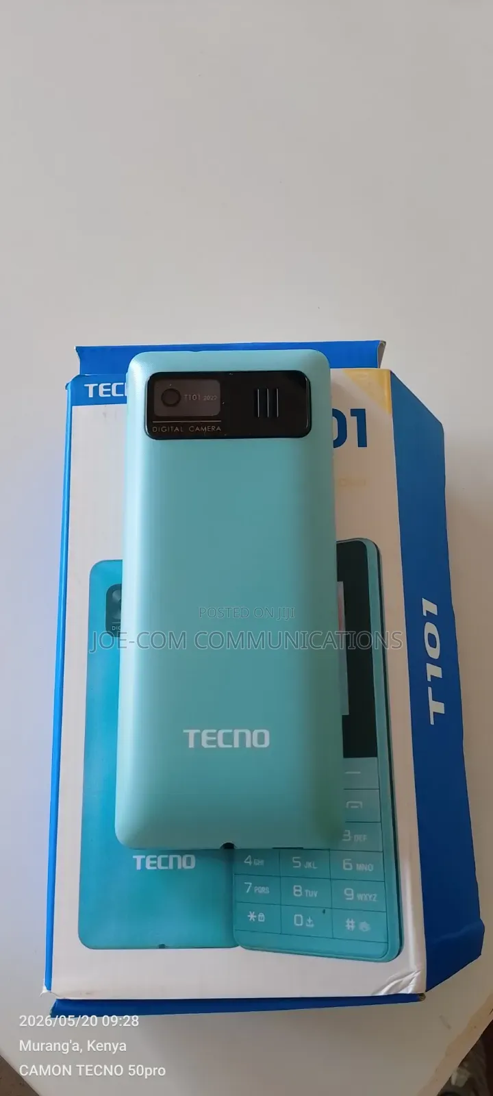 New Tecno T101 Blue