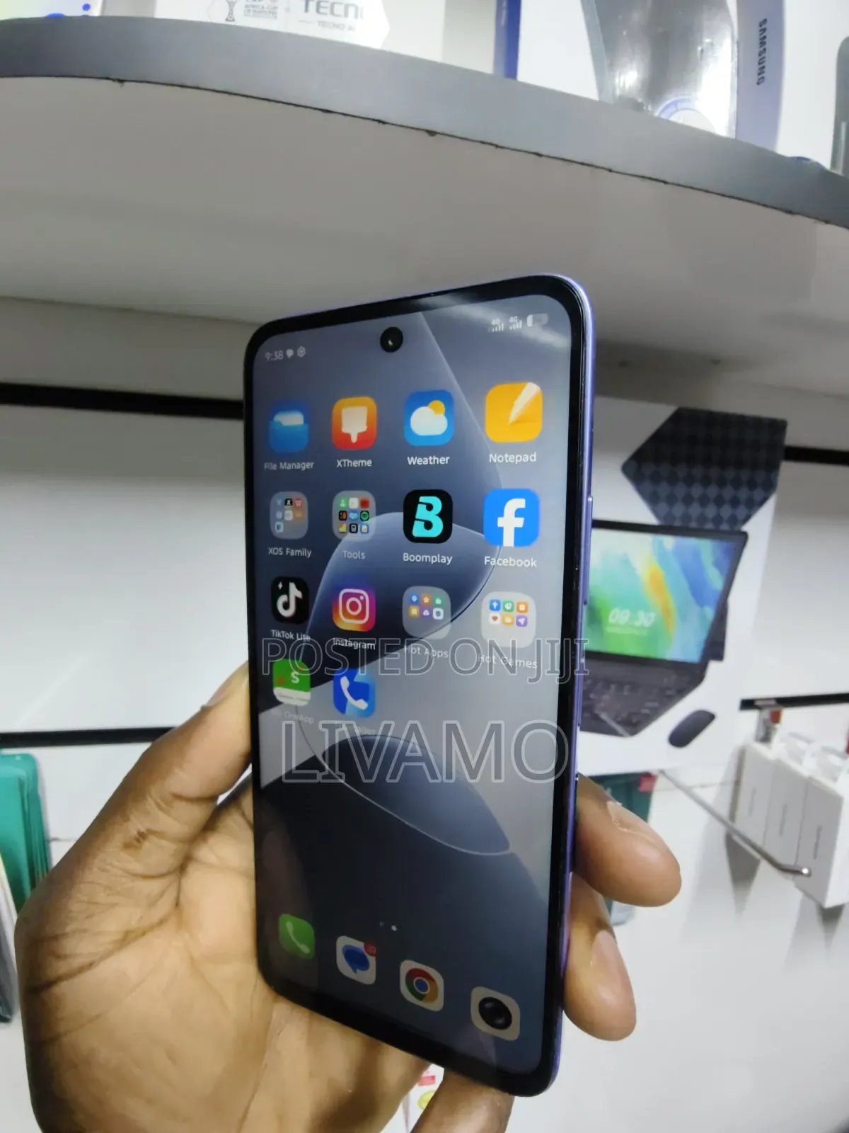 Infinix Hot 60i 128 GB Purple