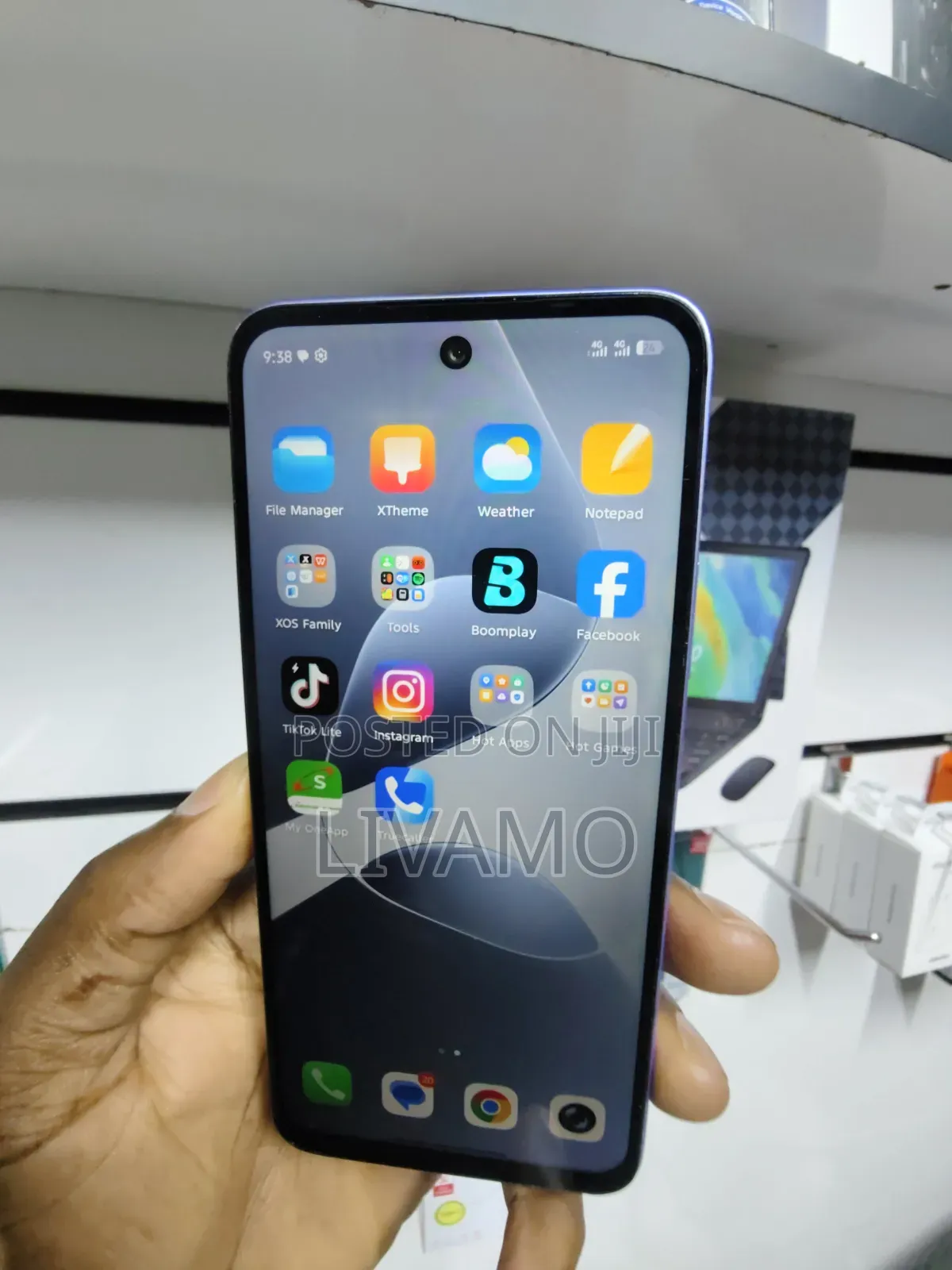 Infinix Hot 60i 128 GB Purple