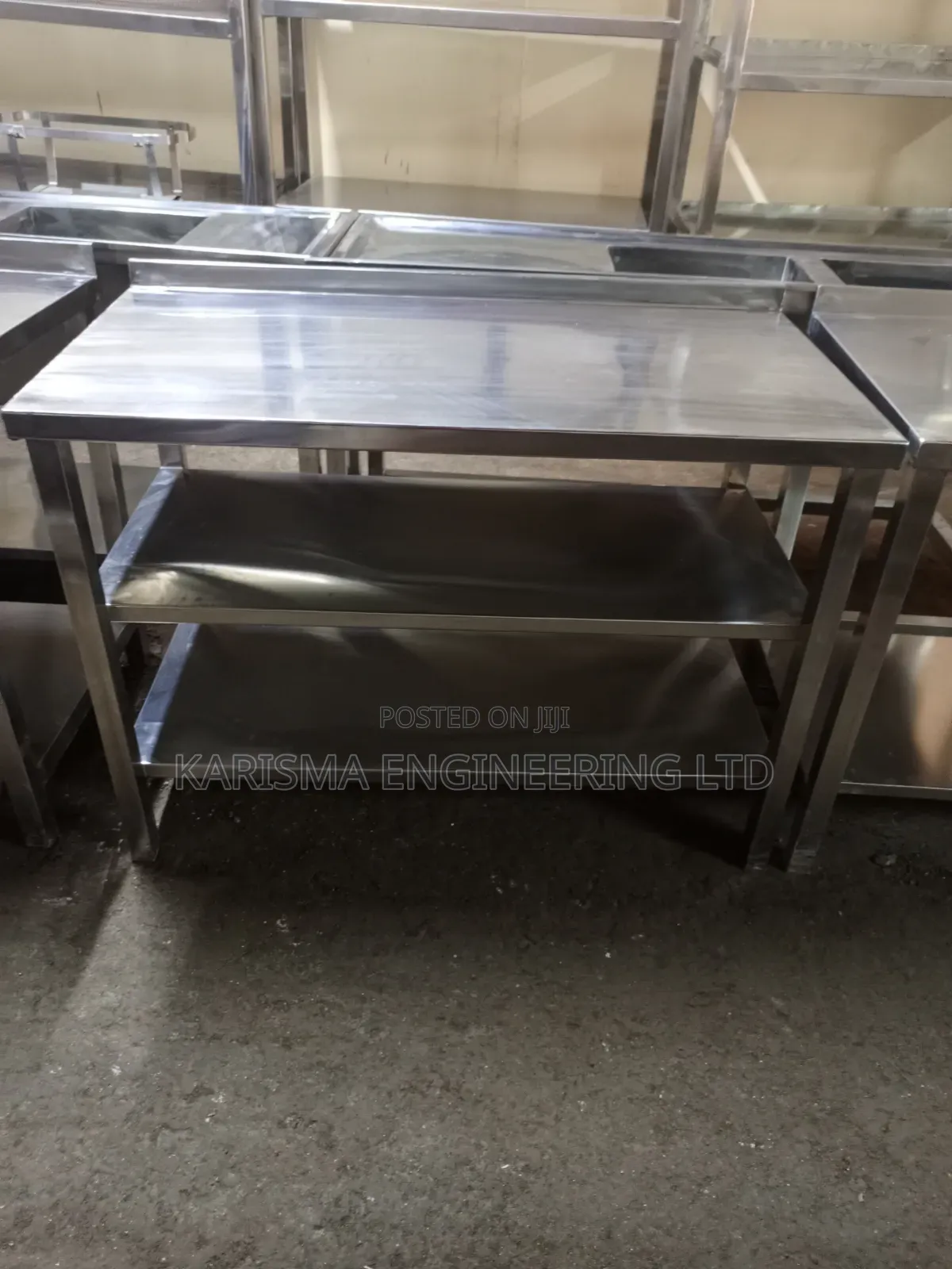 Commercial Stainless Steel Sink Tables