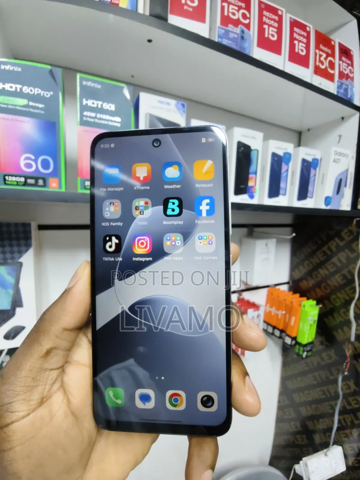 Infinix Hot 60i 256 GB Silver