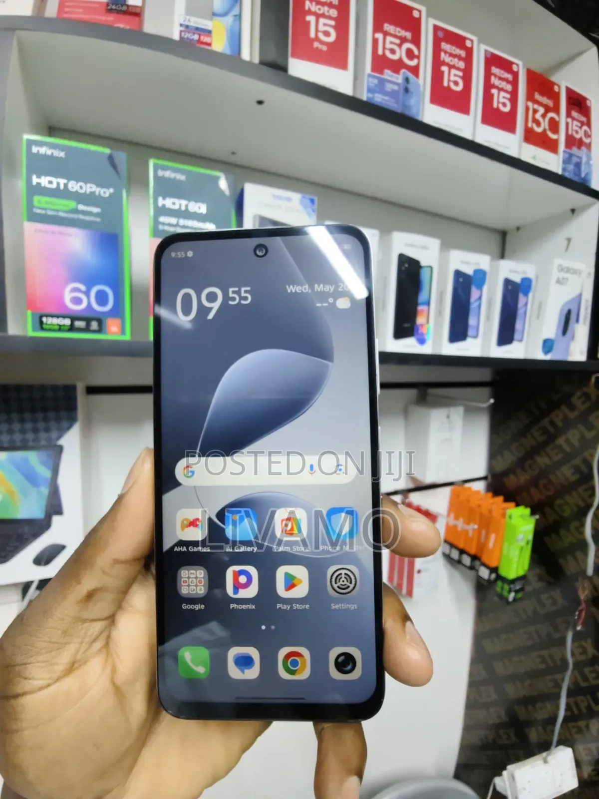 Infinix Hot 60i 256 GB Silver