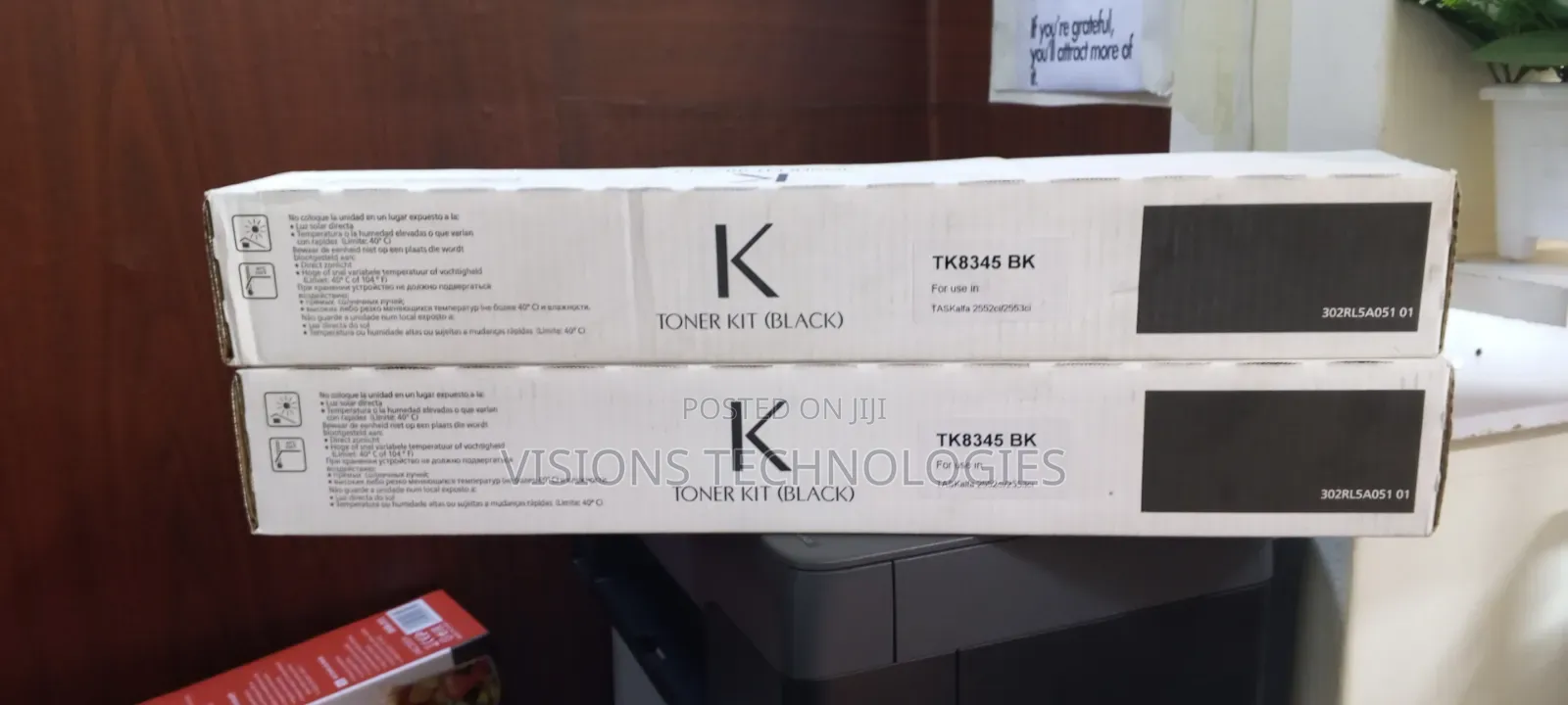 Kyocera Taskalfa 2552ci/2553ci Black Toner Cartridge (Tk-)