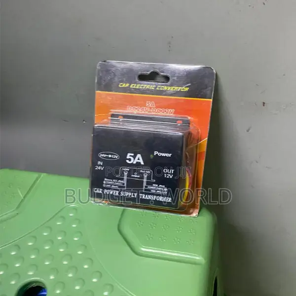 Heavy Duty 5a Voltage Converter 24v to 12v for Automotive Use