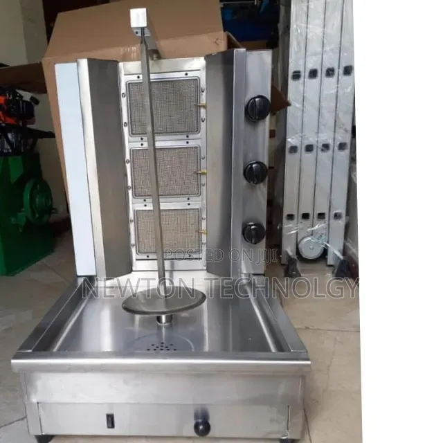 Commercial Shawarma 3 Gas Burner Machine