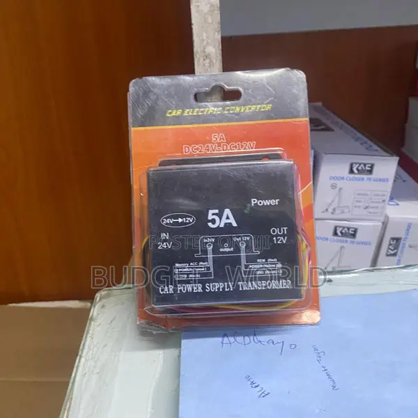 24v to 12v Dc Car Converter 5a Voltage Reducer for Vehicle Accessories