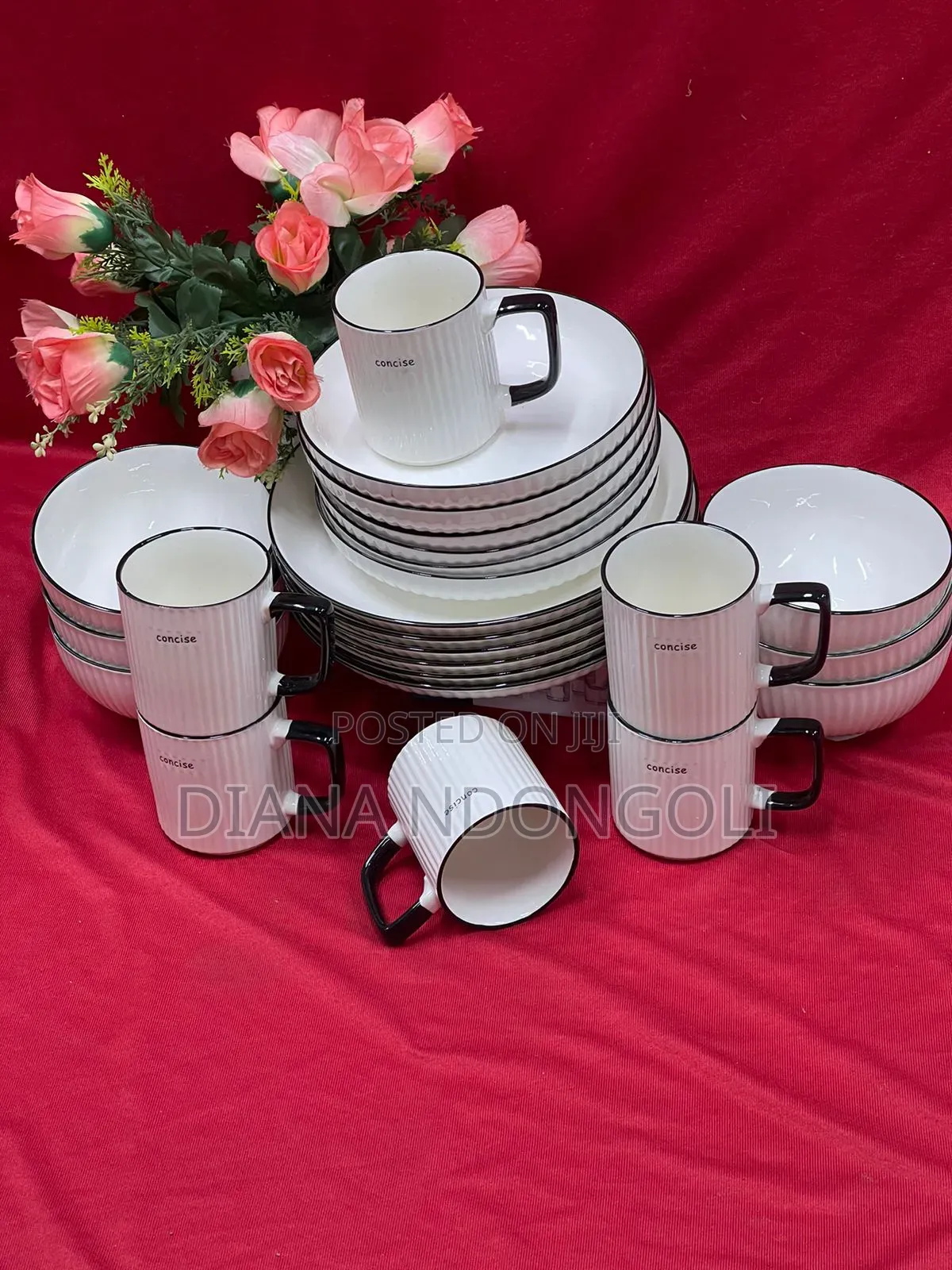 Original Restocked Concise Dinner Set 
24 PCS Set 
