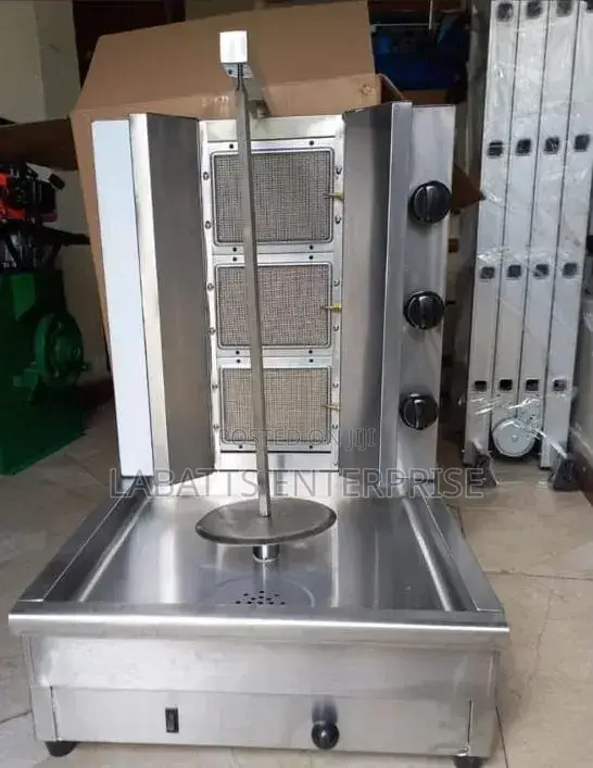 Commercial Shawarma 3 Gas Burner Machine
