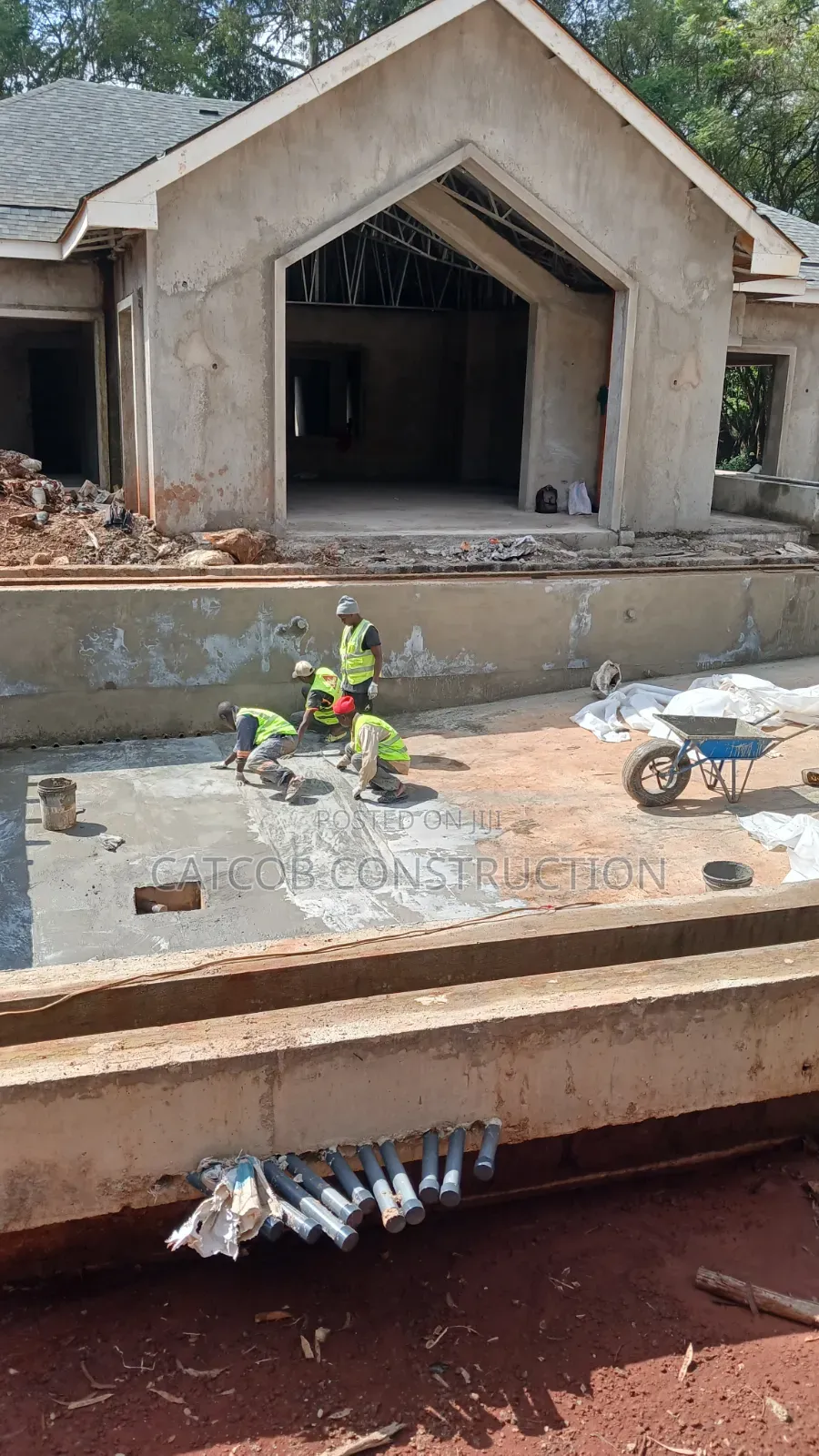 Waterproof Swimming Pool With Cemflex