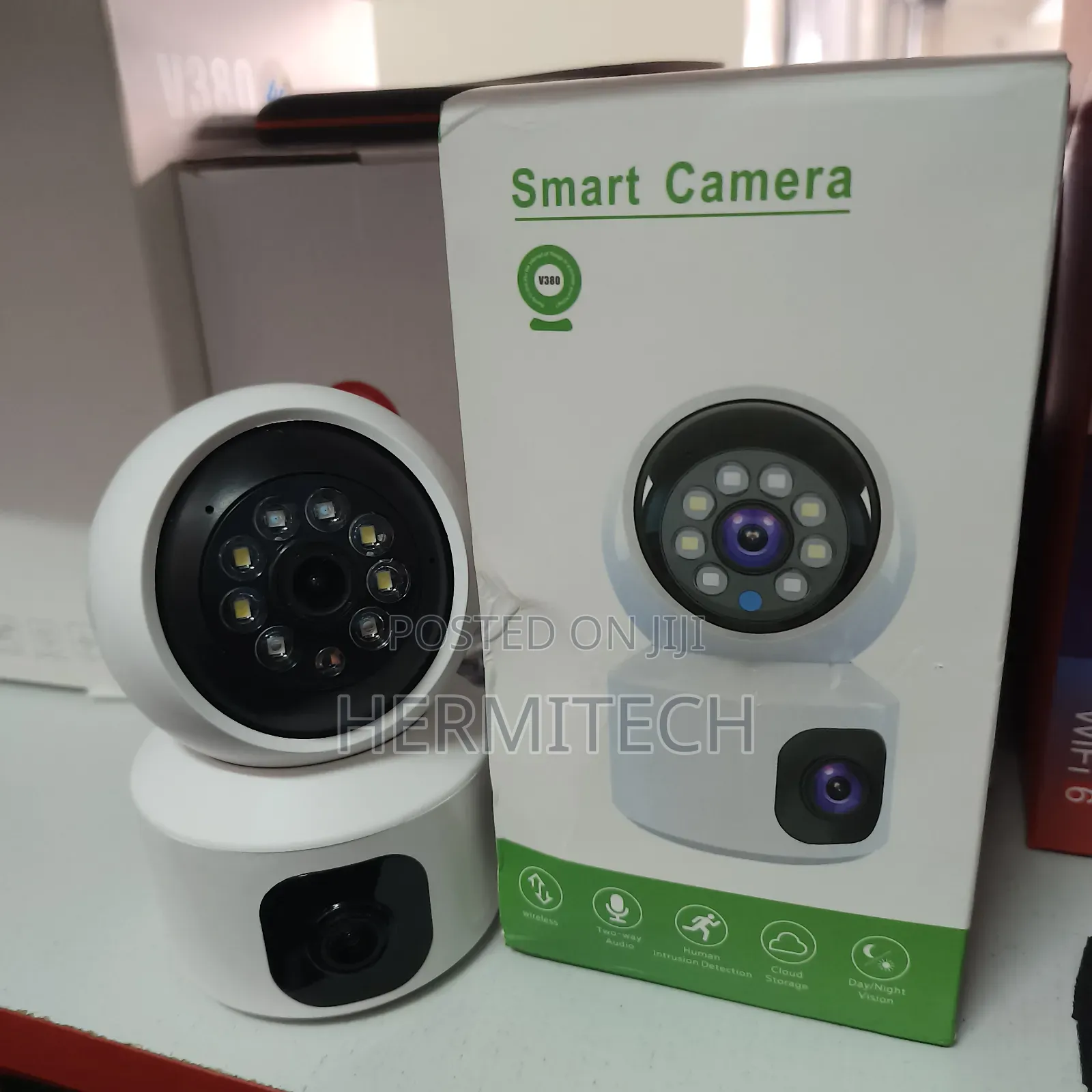 Wifi CCTV Indoor Camera Dual Lens