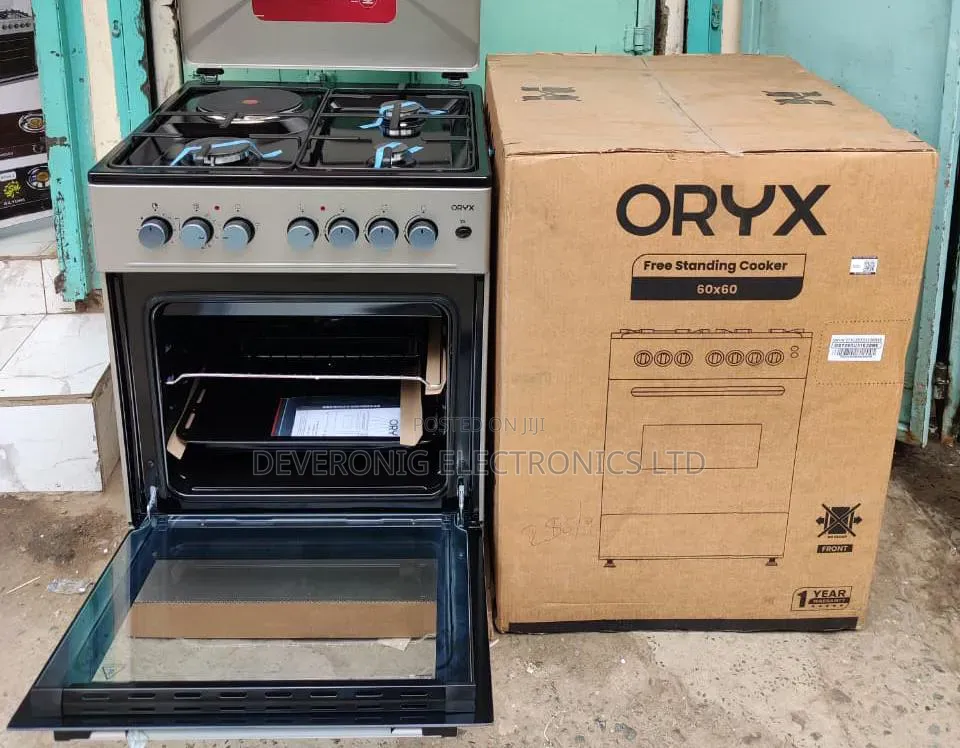 *Oryx Standing Cooker 60x60cm 3+1