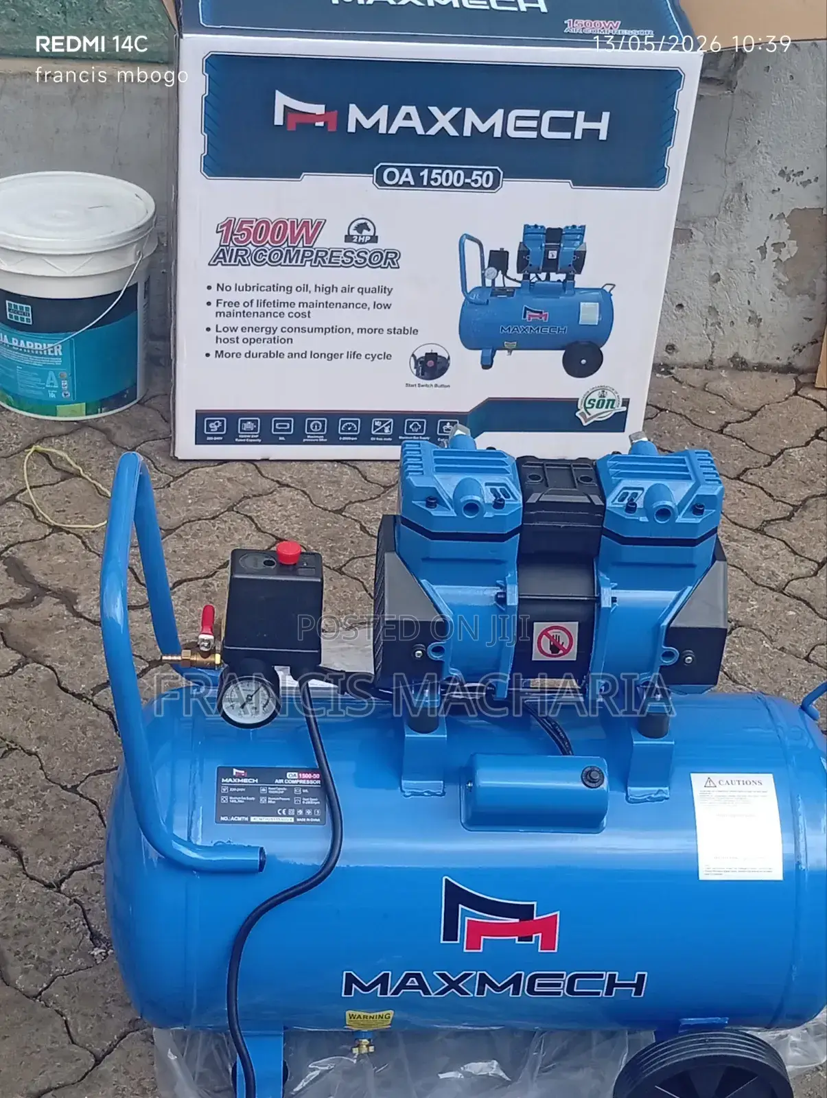 Silent Compressor 50l