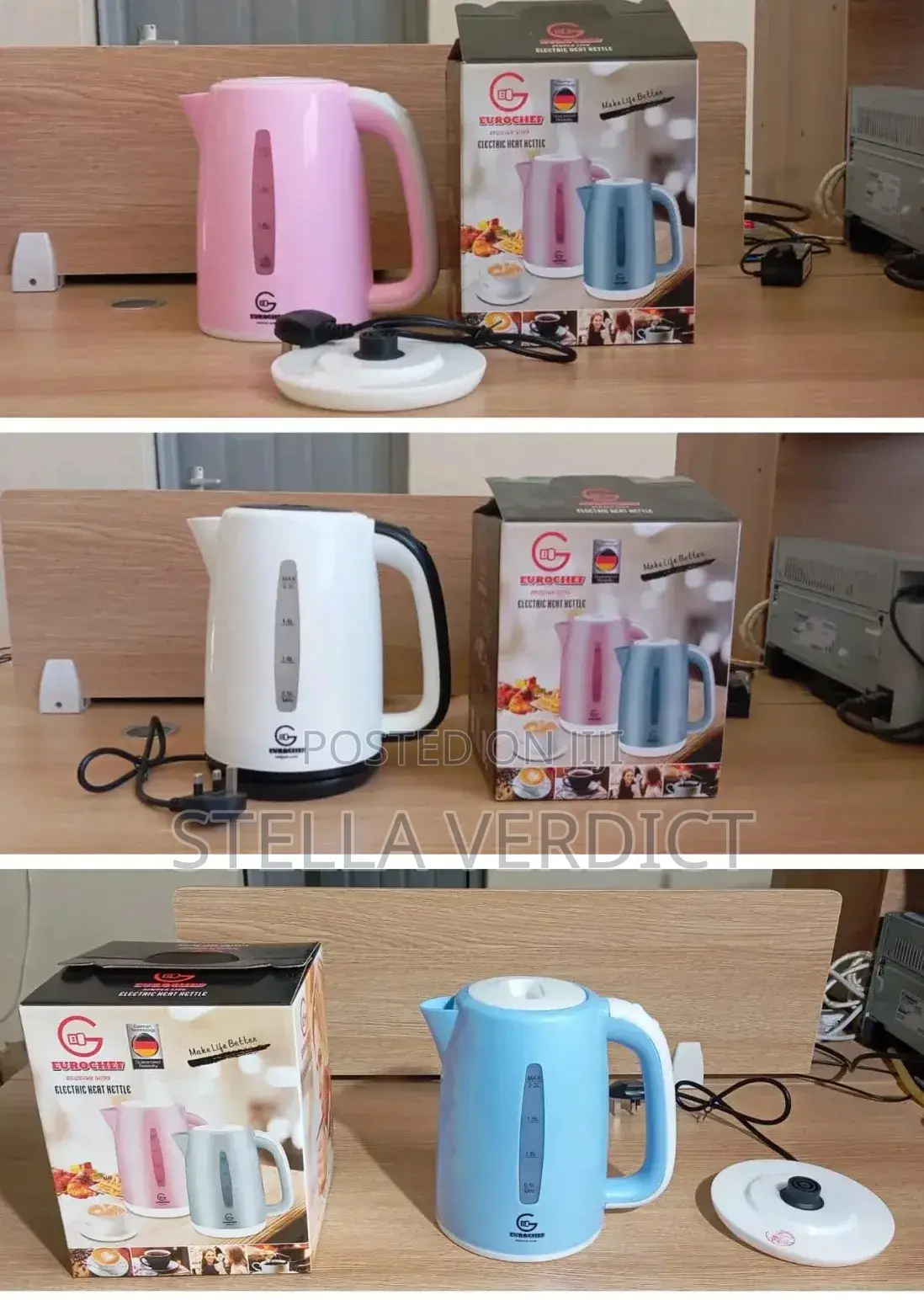 Eurochef Plastic Kettle