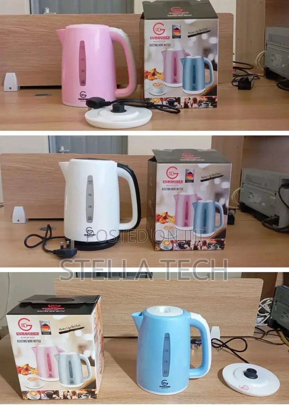 Eurochef Plastic Kettle