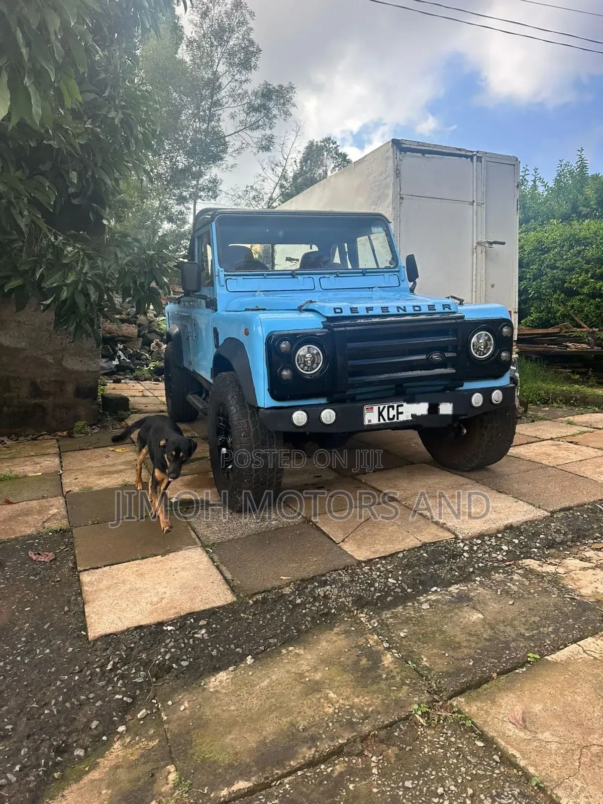 Land Rover Defender 2009 Blue