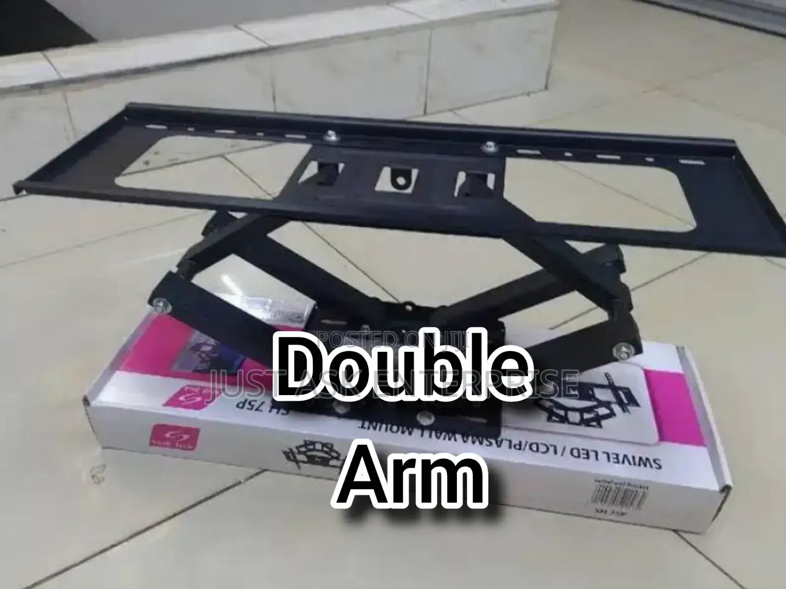 Sh75p Double Wall Bracket Tv Mount - Steel