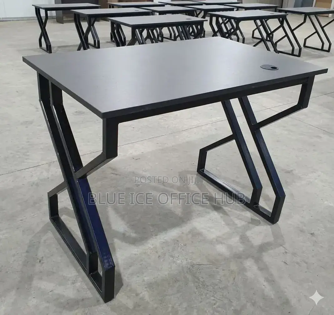Office Double Metallic Working Table