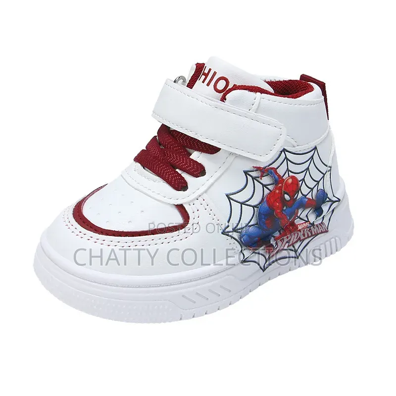 Spiderman High Cut
Boys Sneakers 
Size:23 to 31