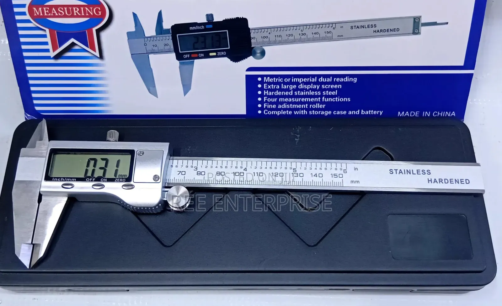 Digital Vanier Calliper 
6"Inches
