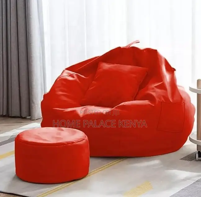Bean Bag: Large Floor Foam Filled Lounger